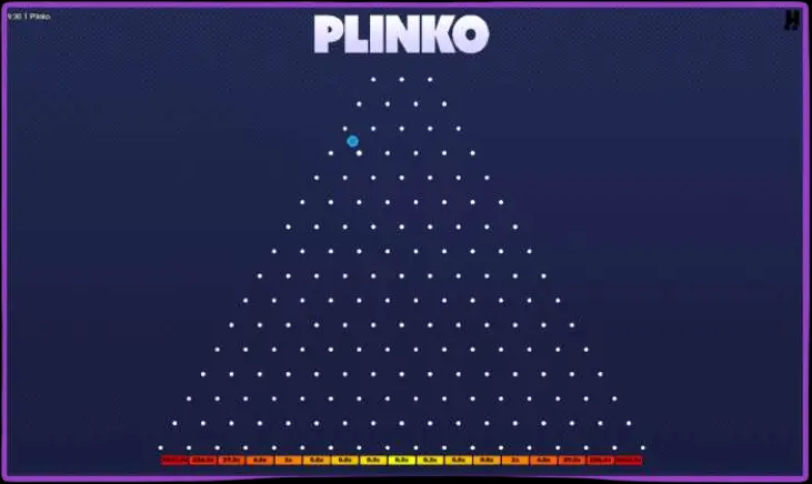 É possível jogar Plinko pelo aplicativo?